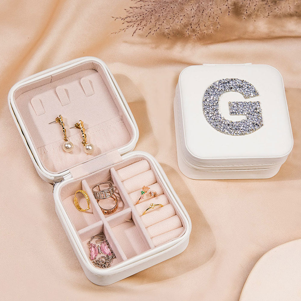 Personalized Monogram Jewelry Box