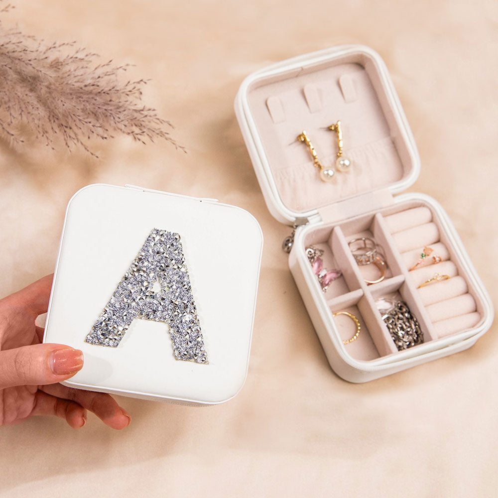 Personalized Monogram Jewelry Box