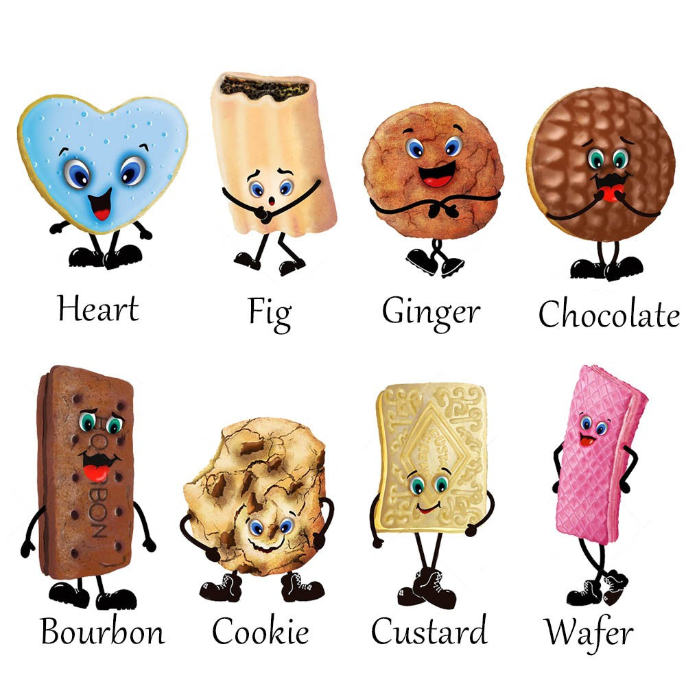 Personalized Name Biscuit Tin, Cookie Image Biscuit Tin, Goodie Tin,  Storage Tin, Gift for Grandma/Grandpa/Nanny/Mom/Dad