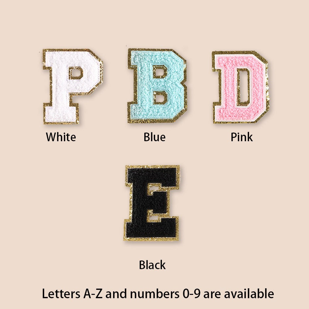 Personalized Clear Bag with Chenille Letters, Clear Crossbody Bag, Stadium Approved, Stadium/Concerts/Festivals/Gameday Bag, Gifts for Besties/Friends