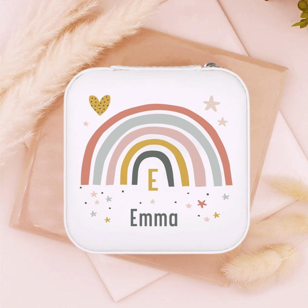 Personalized Jewelry Box with Unicorn/Mermaid, Children’s Jewelry Box, Christening Gift, Girls Jewelry Box, Birthday Gift for Girl, Flower Girl Gift