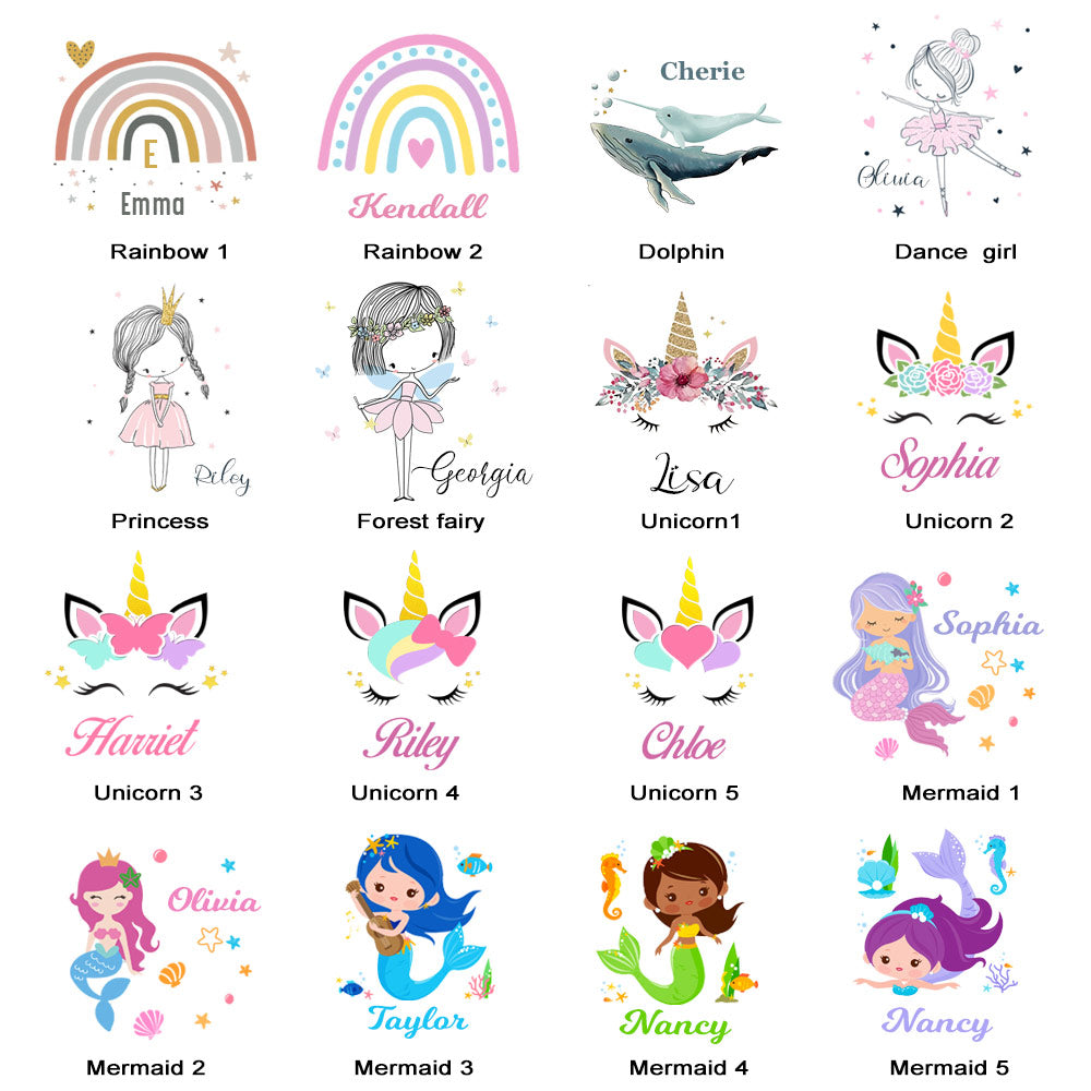 Personalized Jewelry Box with Unicorn/Mermaid, Children’s Jewelry Box, Christening Gift, Girls Jewelry Box, Birthday Gift for Girl, Flower Girl Gift