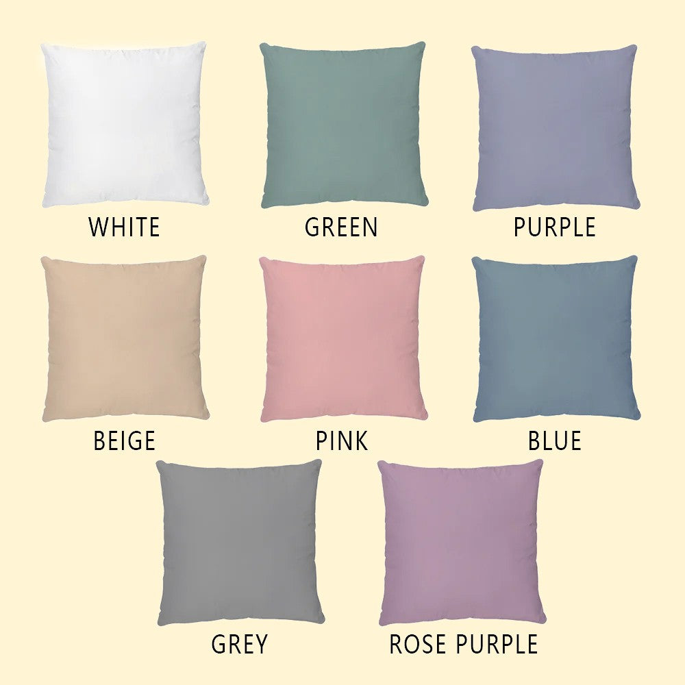 Custom Grandma's Garden Pillow Cover with Grandkids Names, Personalized Birthflower Pillowcase, World's Grandma Gifts,  Family Name Pillowcase