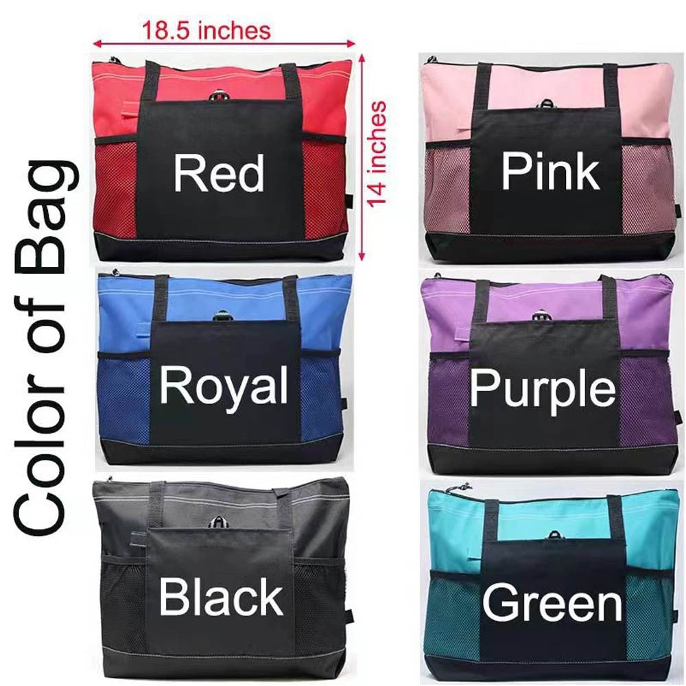Custom Name Baseball/Softball Mom Lightweight Tote Bag, Canvas Sports Tote Bag, Birthday/Mother's Day Gift for Baseball Mom, Softball Mom
