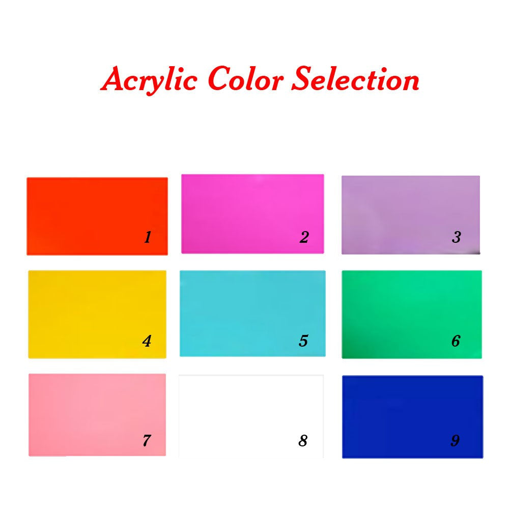 Custom Name Two-Tone Reading Aid, Cartoon Reading Tool, Book Accessory, Acrylic Bookmark, Back to School Gift, Birthday/Christmas Gift for Kids