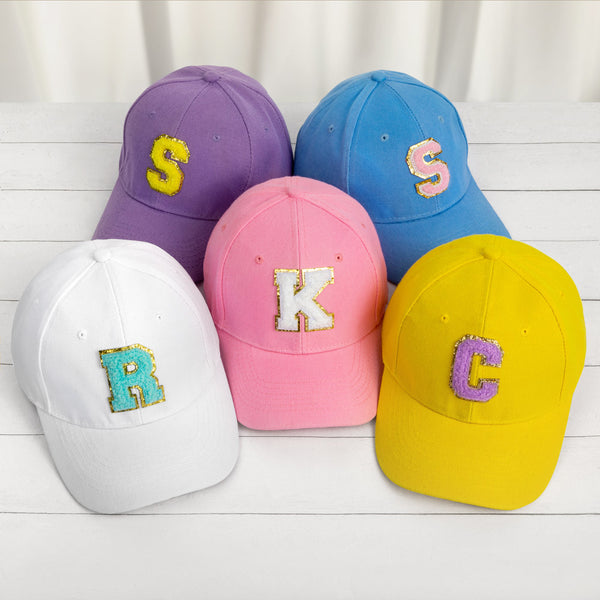 Personalized Letter Patch Hat，Adult Hat,Custom Colorful Baseball Cap, Clothing Accessories, Birthday/Christmas Gift