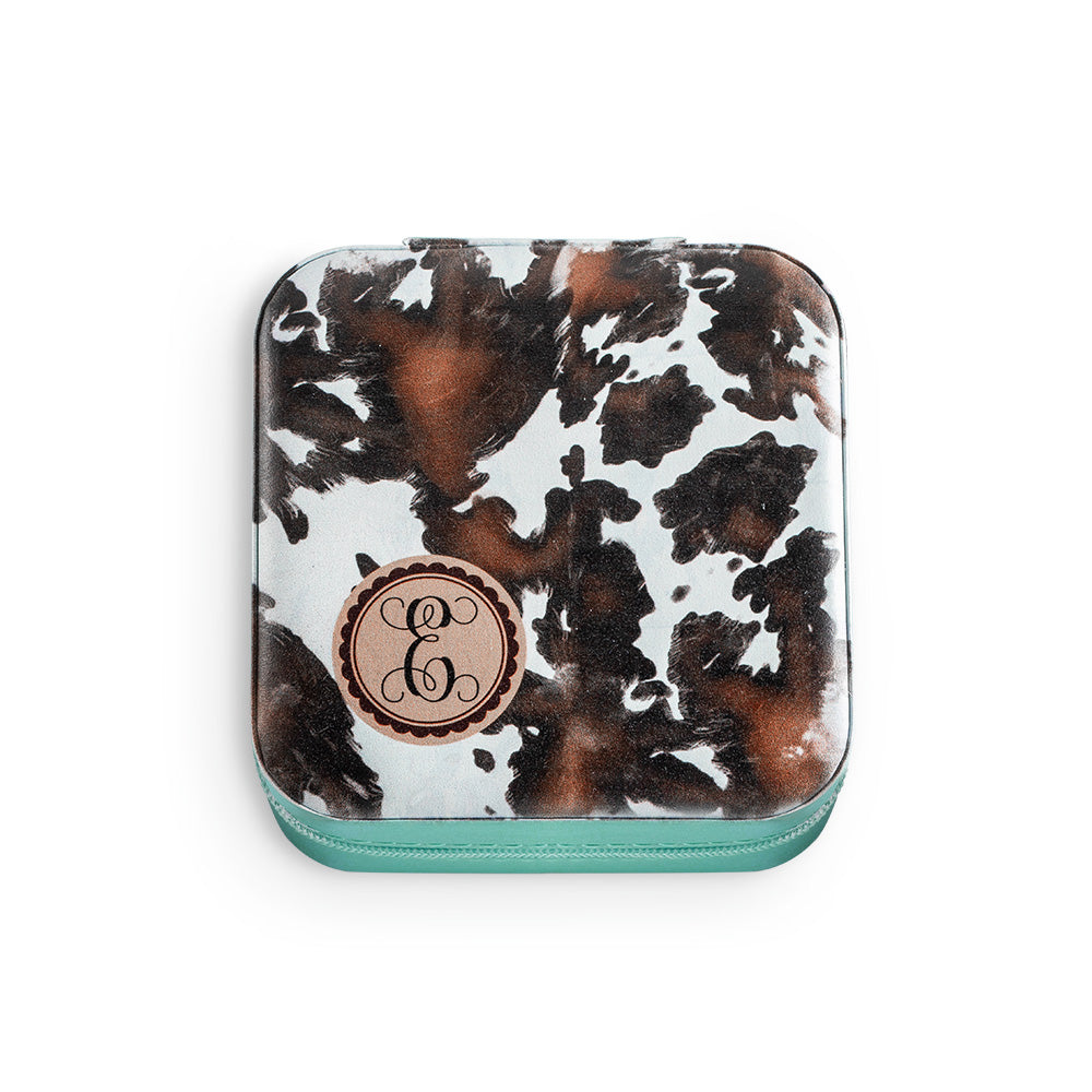 Custom Cowgirl Jewelry Box with Monogram