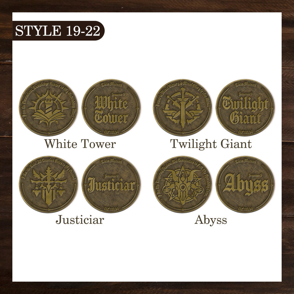 Personalized Beyonder Pathway Vintage Coins, Custom Name and Date Magic Coins, Decision Coins