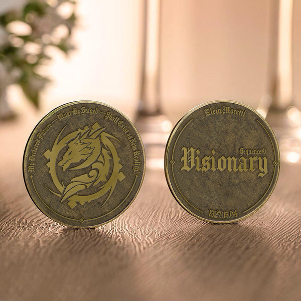 Personalized Beyonder Pathway Vintage Coins, Custom Name and Date Magic Coins, Decision Coins