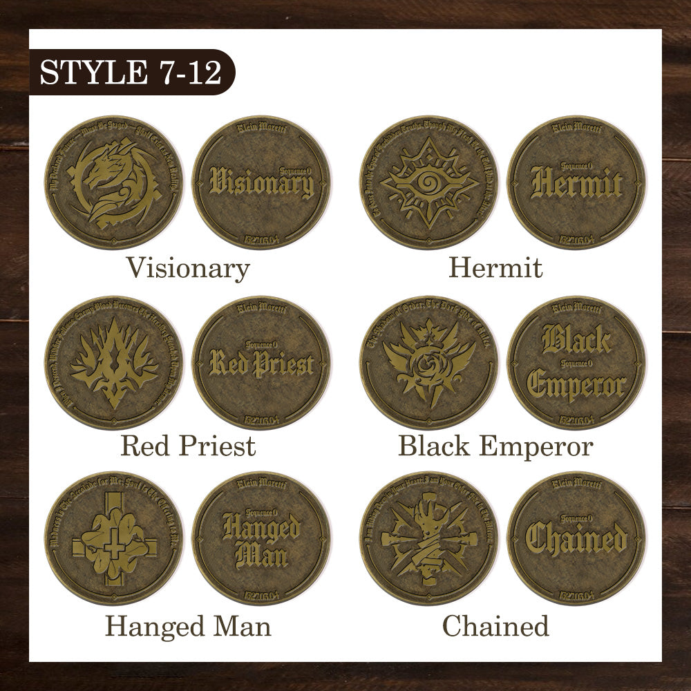 Personalized Beyonder Pathway Vintage Coins, Custom Name and Date Magic Coins, Decision Coins