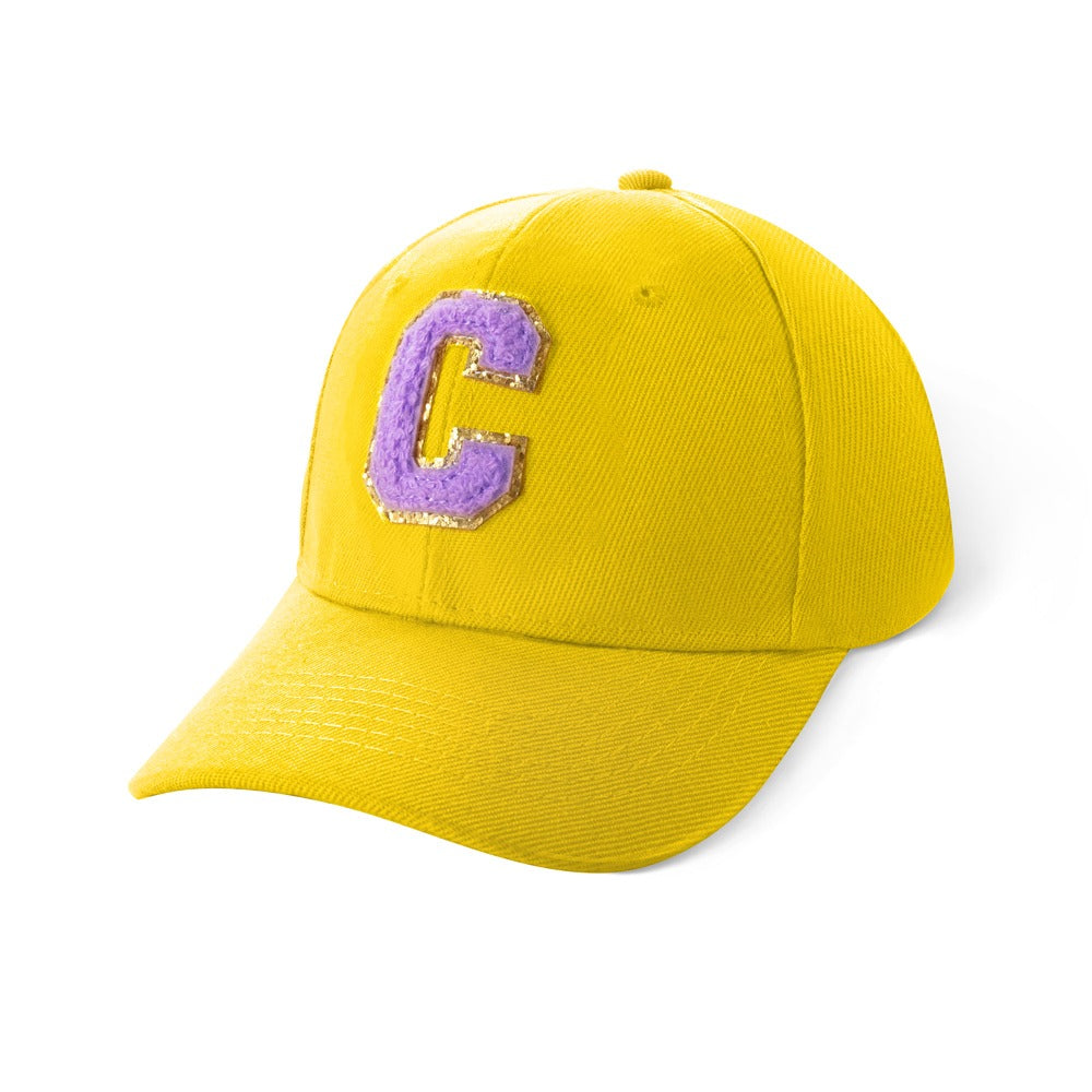 Personalized Letter Patch Hat，Adult Hat,Custom Colorful Baseball Cap, Clothing Accessories, Birthday/Christmas Gift