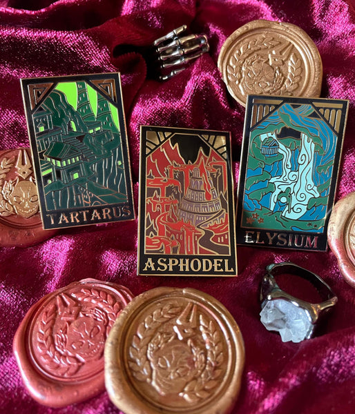 Hades Travel Pins