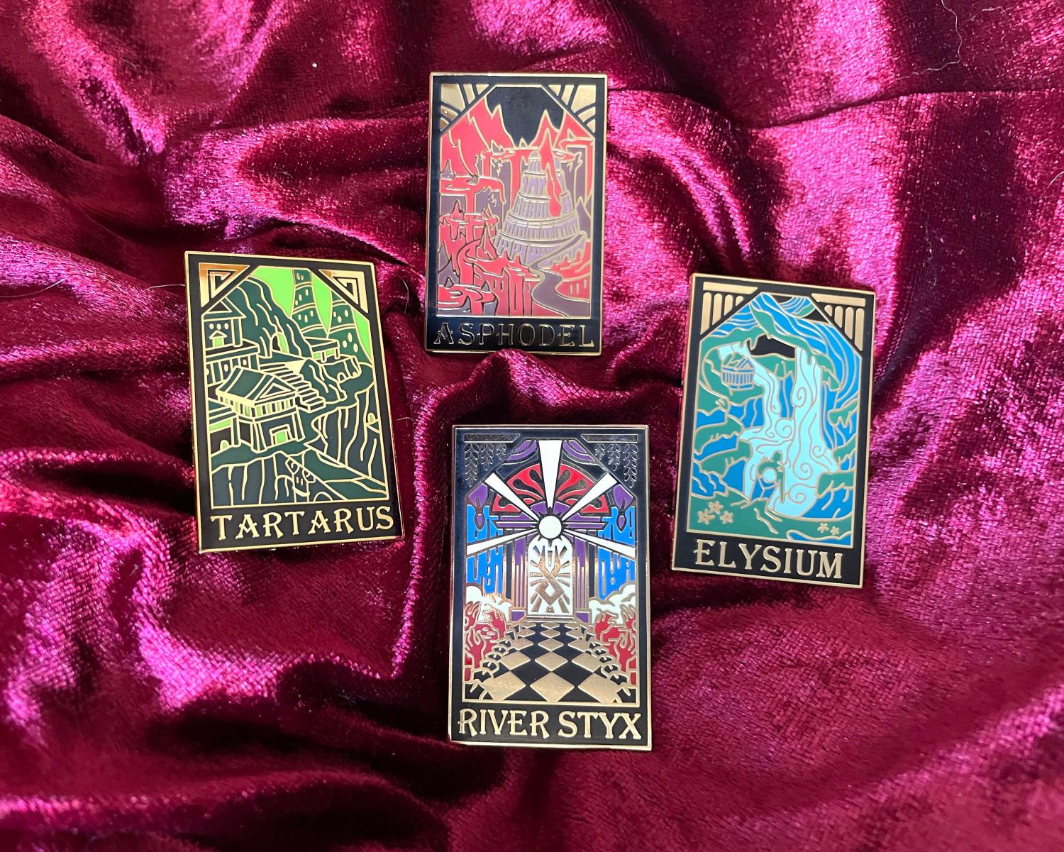 Hades Travel Pins