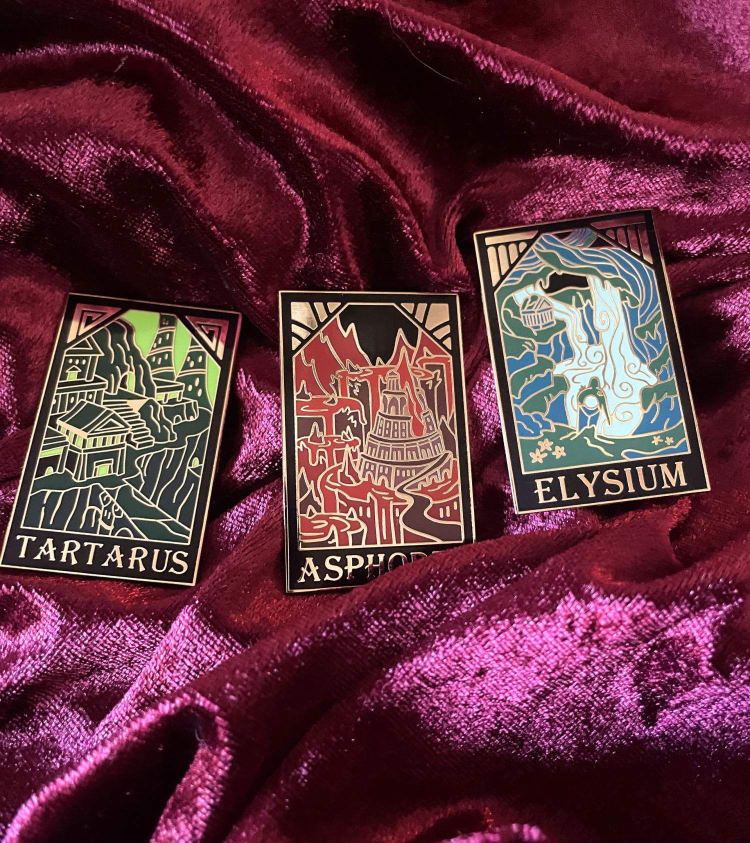 Hades Travel Pins