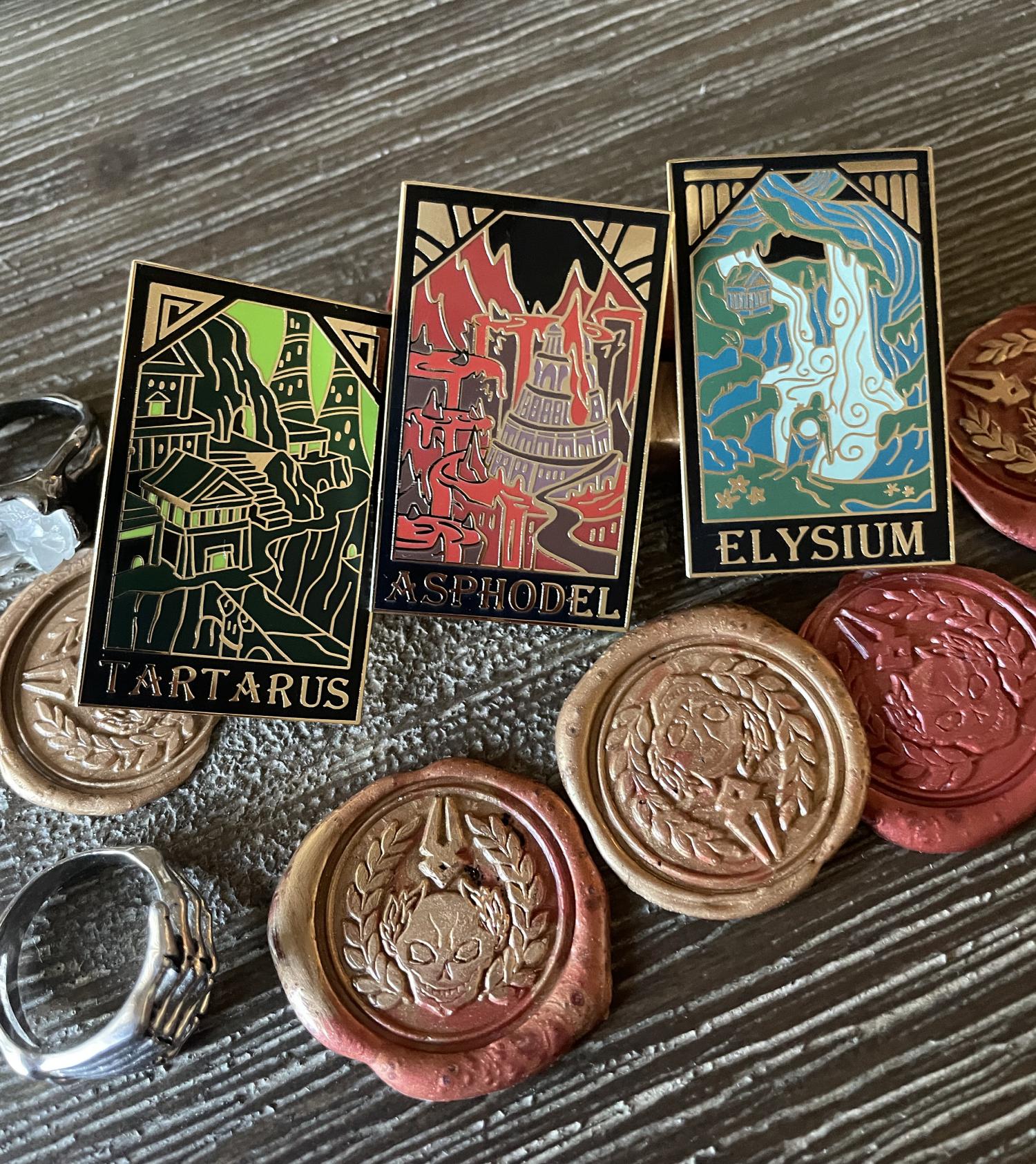 Hades Travel Pins
