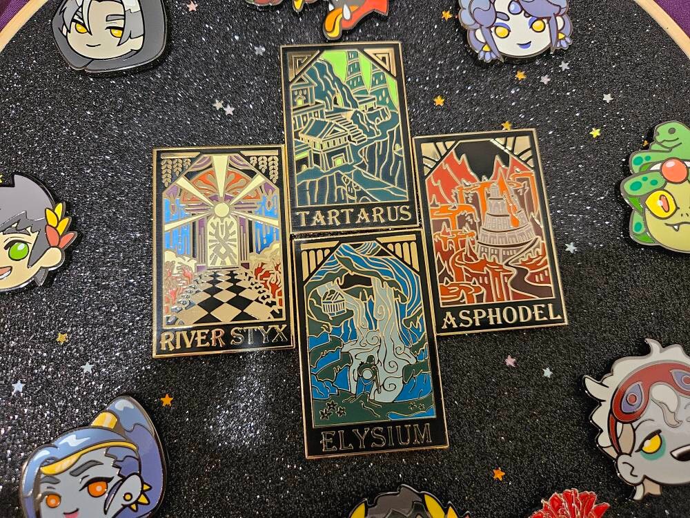 Hades Travel Pins