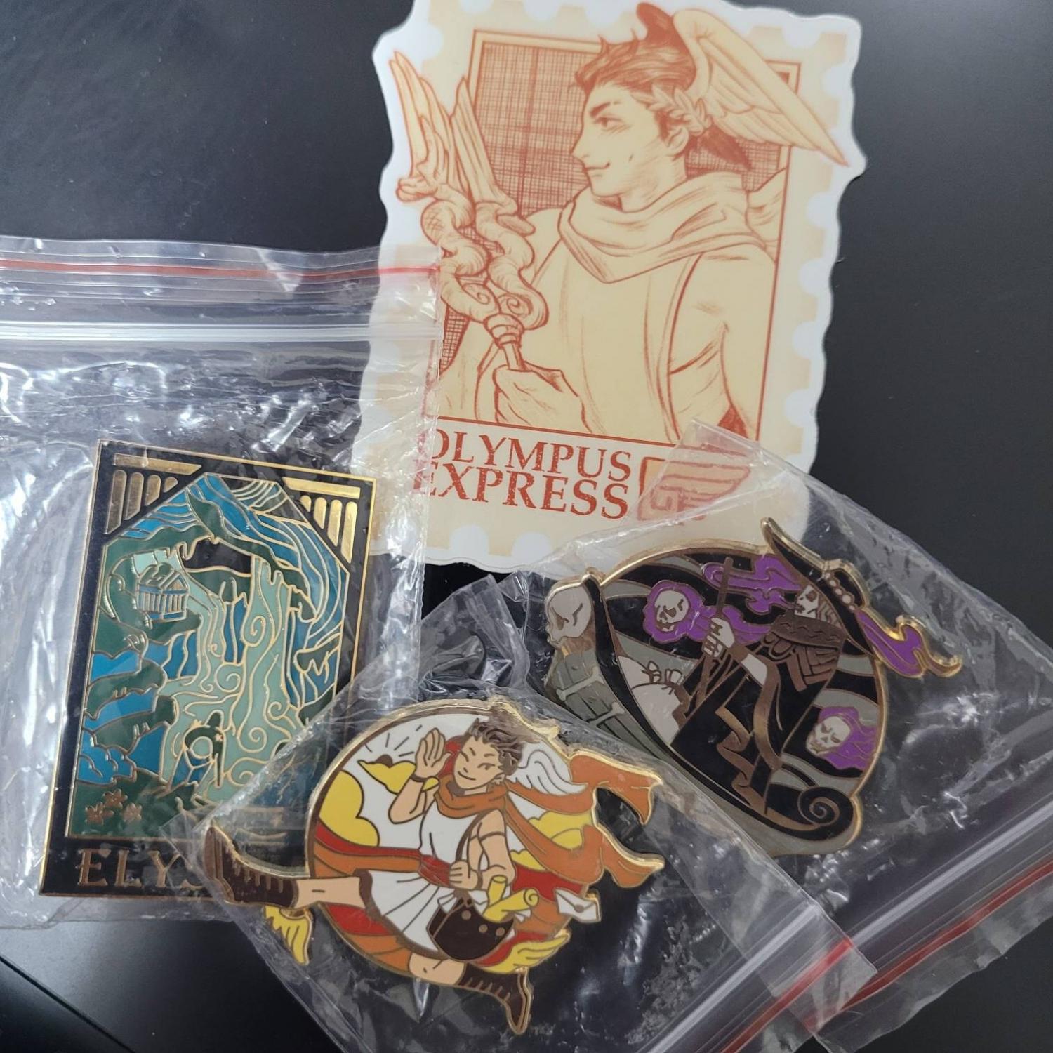 Hades Travel Pins