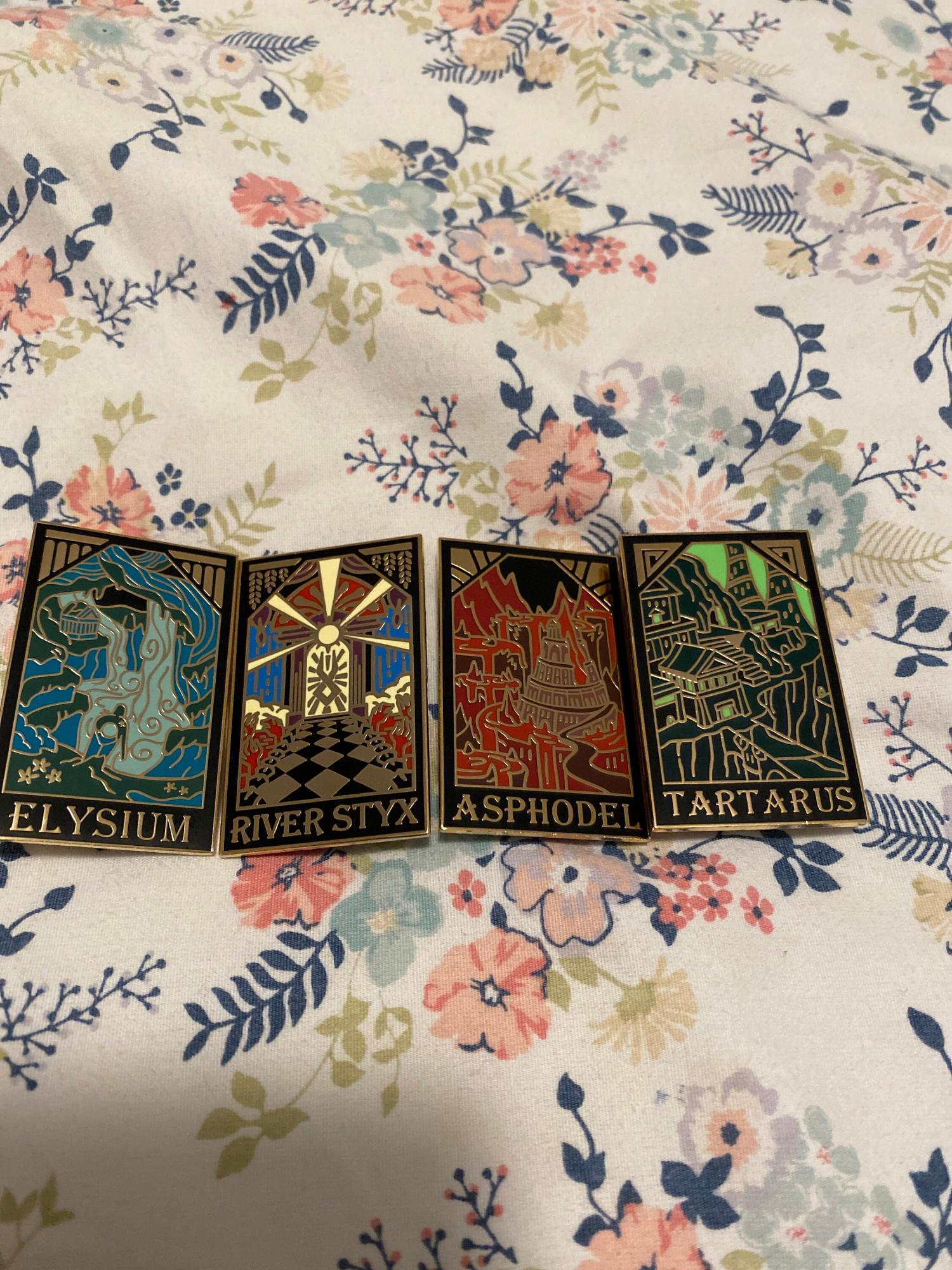Hades Travel Pins