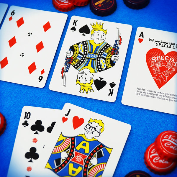 Fallout Vault-Tec Inspired Playing Cards