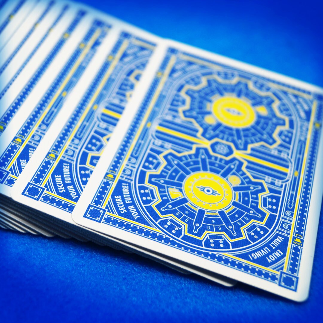 Fallout Vault-Tec Inspired Playing Cards