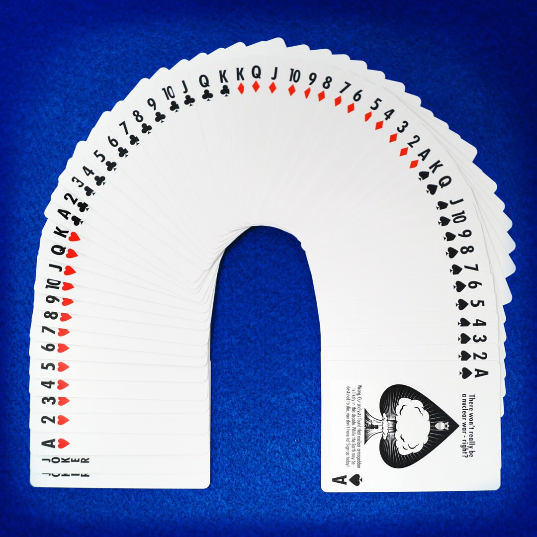 Fallout Vault-Tec Inspired Playing Cards