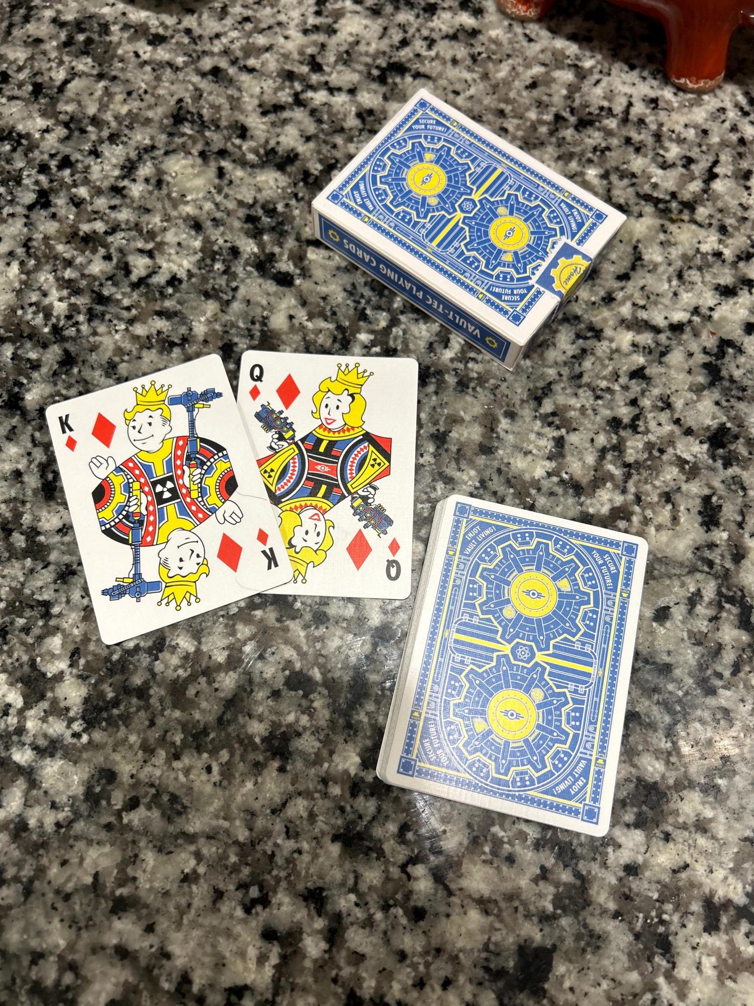 Fallout Vault-Tec Inspired Playing Cards