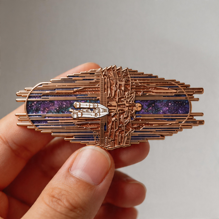 A voyage in gold & violet