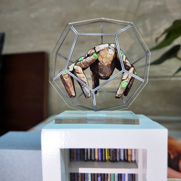 Rocky, a little shelf companion